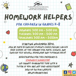 Homework Helpers: Th